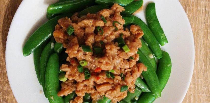 【一起煮吧！】踏出綠色生活：新豬肉煮蜜糖豆