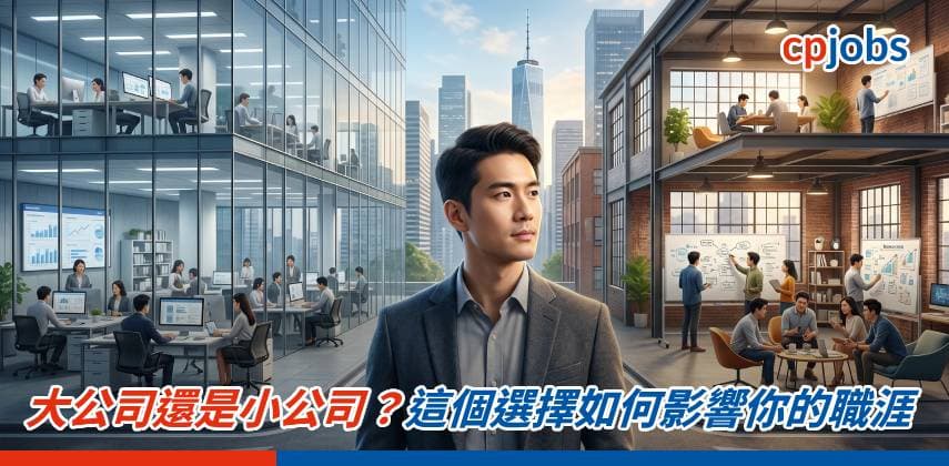【職場 Hacker】大公司還是小公司?這個選擇如何影響你的職涯