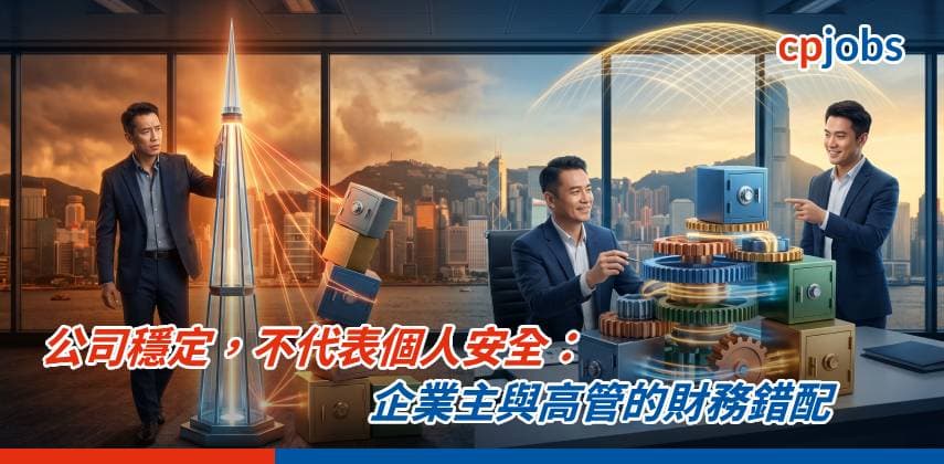 公司穩定,不代表個人安全:企業主與高管的財務錯配